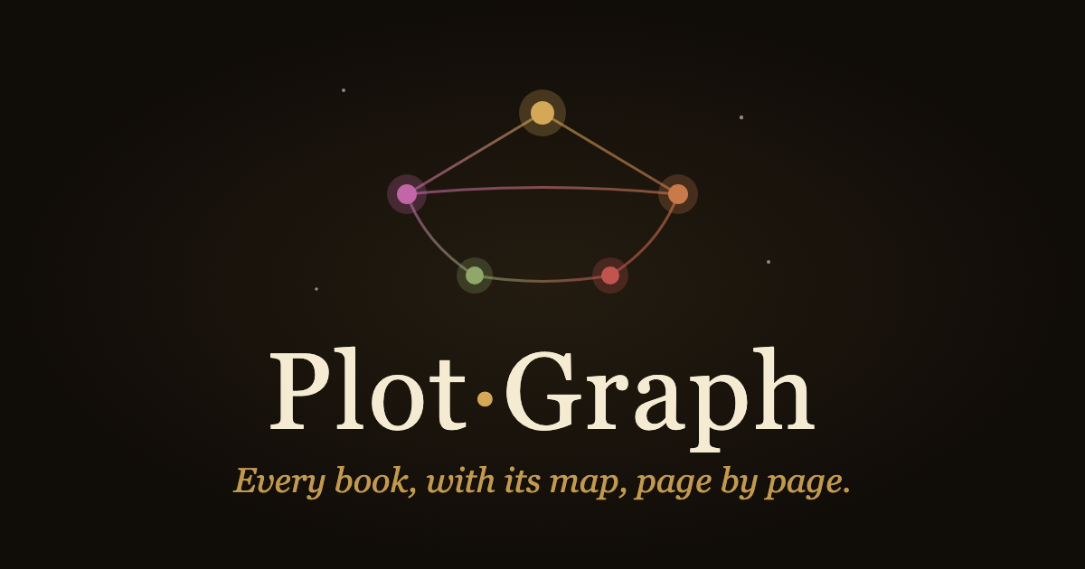 Plotgraph · Every book, its plot graph. Page by page, no spoilers.